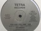 TED WRIGHT - You Just Call Him - 12in rare FUNK SOUL private Cali LISTEN