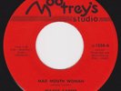 Rare Illinois Funk 45 WAYNE CARTER Mad Mouth Woman on Mootrey's VG++ Original
