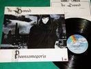 The Damned - Phantasmagoria BRAZIL PROMO LP 1986 With Press Release