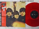 BEATLES FOR SALE EMI/ODEON EAS-70133 Japan OBI MONO CLEAR RED VINYL LP