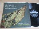 DECCA SXL.2302 WBG LP – HANDEL WATER MUSIC - SZELL - ORIG STEREO 1962, CLASSICAL
