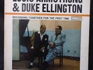 LOUIS ARMSTRONG DUKE ELLINGTON Together For The 1st Time ROULETTE US Press LP EX