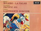 SXL 6065 UK WBG ED1 - RAVEL - BOLERO / LA VALSE - HONEGGER - DUKAS - ANSERMET NM
