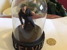 ELVIS PRESLEY-THE KING- TESORI HANDPAINTED PORCELAIN FIGURE IN 6” DOME-LTD EDITI