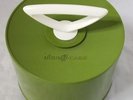 Vintage 1960's Avocado Green Disk-GO-Case for 45's Records Retro Hippie Chic USA