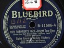 Spike Jones Der Fuehrer's Face 78 Orig Bluebird 11586 I Wanna Go Back to West VA