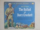 Golden YELLOW Record Walt Disney's THE BALLAD OF DAVY CROCKETT 6