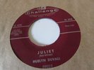 HUELYN DUVALL ROCKABILLY ON CHALLENGE  RECORDS LABEL JULIET B/W FRIDAY NIGHT