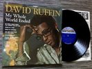 DAVID RUFFIN / MY WHOLE WORLD ENDED - LP (printed in US - Motown)
