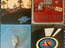 The Eagles - 4 Vinyl LP Records - Hotel California/Live/Greatest Hits 1 & 2 - EX