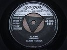 SAMMY TURNER = Always = EX = LONDON HLX 8963 = R&B Popcorn Vocal Dancer / Midtem