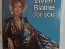 VIVIAN BLAINE FOR YOU Sealed 1983 AEI LP Guys and Dolls Cabaret Act Benefit AIDS
