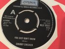 CHUBBY CHECKER - YOU JUST DONT KNOW - UK LONDON 7