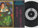 BLACK SABBATH 'Neon Knights' 1980 UK 7