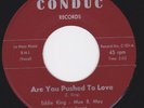 Northern Soul R&B 45 - EDDIE KING - MAE B MAY - Are You Pushed To Love / Mr DJ