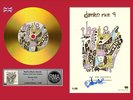 Damien Rice - 9 - Signed Gold Disc Replica Music Award