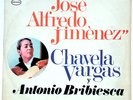 CHAVELA VARGAS w/ ANTONIO BRIBIESCA Jose Alfredo Jimenez 1973 MEXICO LP Orfeon