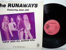 THE RUNAWAYS MAMA WEER ALL CRAZEE NOW RNEP 602 RHINO RECORDS VINYL LP ALBUM  R4