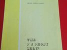 PJ PROBY SHOW 60'S SIGNED CONCERT PROGRAMME