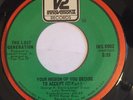 THE LOST GENERATION: Your Mission Part 1 / Part 2 - 45  70s Soul - Hear It