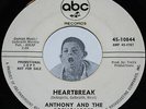 Northern Soul 45 ANTHONY AND THE SOPHOMORES Heartbreak /I'll Go Through Life ABC