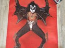 KISS POSTER VINTAGE GENE SIMMONS 1977