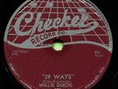 WILLIE DIXON (The Pain In My Heart / 29 Ways) R&B/SOUL 78  RPM  RECORD