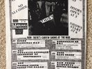 MABUHAY GARDENS RARE 1984 FLYER NEGATIVE APPROACH CAUSE FOR ALARM DICKS PUNK KBD