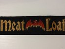 Meatloaf Meat Loaf bat out of Hell SUPER RARE patch superstrip vintage