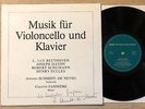 ANNLIES SCHMIDT DE NEVEU cello recital RARE PRIVATE PRESS w/ AUTOGRAPH MINT