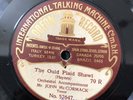ODEON Intern Talking Mach 57647 John McCormack 1920 78 rpm E- to E autogrpahed