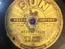 SUN 192 Little Junior's Blue Flames Mystery Train 78rpm RARE