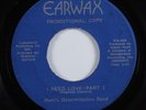 Funk 45 HUNT'S DETERMINATION BAND I Need Love EARWAX promo HEAR