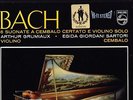 PHILIPS STEREO 6 SONATAS FOR VIOLIN & HARPSICHORD - GRUMIAUX / SARTORI MAROON NM