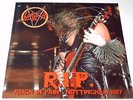 SLAYER - RIP REIGN IN PAIN / NOTTINGHAM 1987 - GREEN VINYL CONCERT POSTER X179