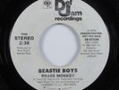Rap Hip Hop 45 BEASTIE BOYS Brass Monkey DEF JAM promo HEAR