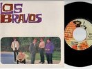 LOS BRAVOS Unique+ Print Error PS BLACK IS BLACK 1966 EP French BARCLAY Orig NM-