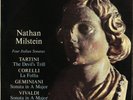 NATHAN MILSTEIN FOUR ITALIAN SONATAS TARTINI/ VIVALDI ETC FRENCH CAPITOL SP 8481