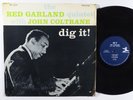 RED GARLAND QUINTET W/ JOHN COLTRANE Dig It  LP on Prestige mono