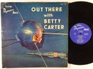 BETTY CARTER Out There With LP on Peacock mono