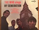 THE WHO sings My Generation mod psych Canada stereo LP