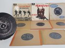 9 x THE BEATLES Single 7