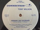 TONY WILSON  Hangin' Out In Space  RARE COSMIC FUNK Connection PROMO VG+ 1983