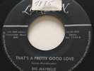 R&B NEW BREED Big Maybelle THAT'S A PRETTY GOOD LOVE London 45 rare Canadian NM