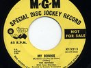 The Beatles w/ Tony Sheridan My Bonnie The Saints MGM K13213 PROMO 45 RPM Hear