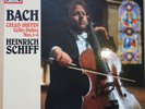 EX 157 27 0077 3 JS Bach Solo Cello Suites / Heinrich Schiff 2 LP Box Set