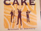 Cake Motorcade of Generosity 2008 180g LP Vinyl Record EX/NM w Poster RSD