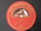 Bach Prelude Violin Pablo de Sarasate HMV UK 10