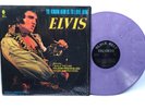 Elvis Presley To Know Him Is To Love Him Black Belt LP-1 Purple Swirl Vinyl