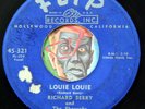 HEAR Richard Berry 45 Louie Louie/You Are My Sunshine FLIP 321 R&B soul
